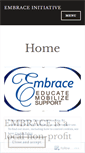 Mobile Screenshot of embracetx.org