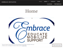 Tablet Screenshot of embracetx.org